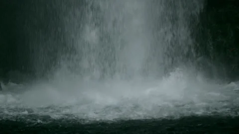 White Thread Falls Stock Footage 332864157