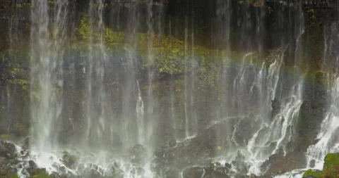 White Thread Falls Stock Footage 332903988