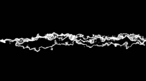 White, three lines slow living lighting, centered (black background) Stock Footage 64570074
