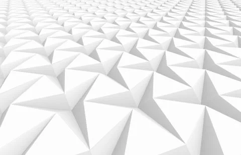 White three pointed star background Foto stock