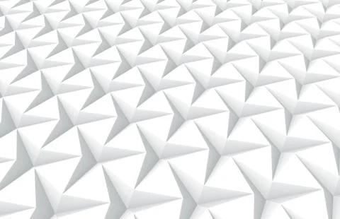 White three pointed star background 库存照片