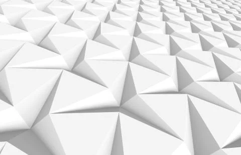 White three pointed star background Stock Photos