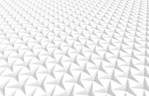 White three pointed star background Stock Photos