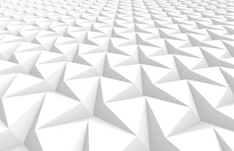 White three pointed star background Stock Photos