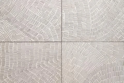 White tile background with stripes 库存照片