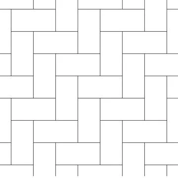 White tile floor 스톡 일러스트