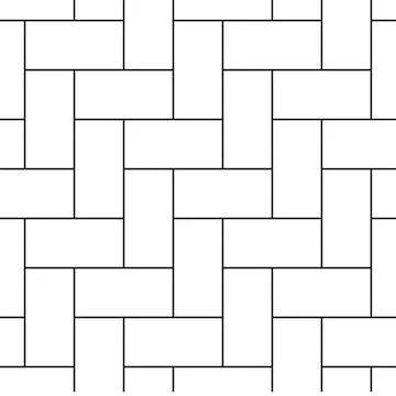 White tile floor 스톡 일러스트