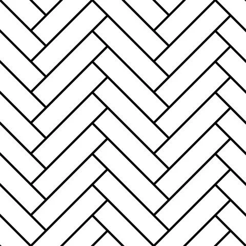 White tile floor Stock Illustration
