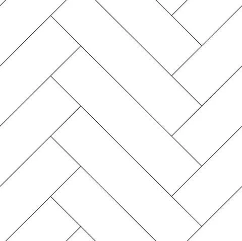White tile floor Stock Illustration