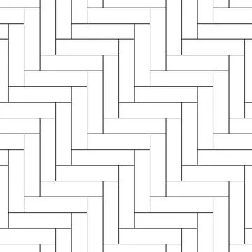 White tile floor Stock Illustration