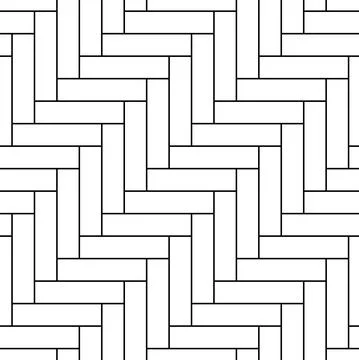 White tile floor Stock Illustration