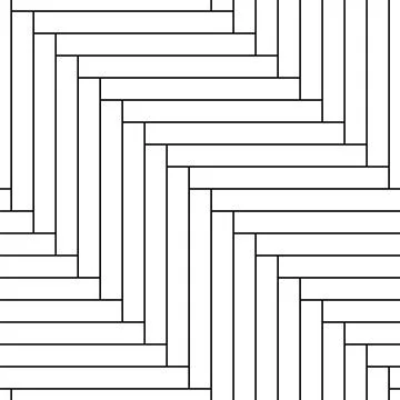 White tile floor Stock Illustration