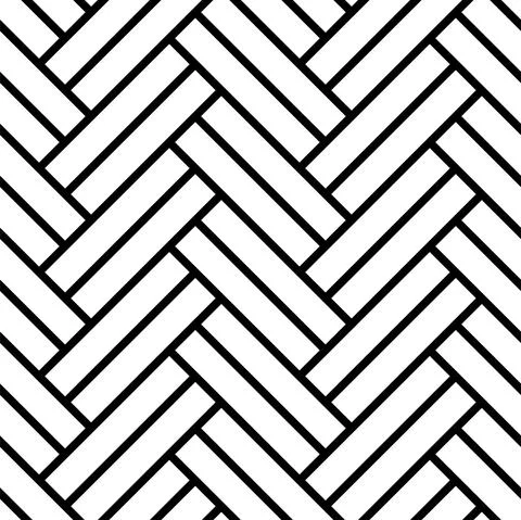 White tile floor Stock Illustration