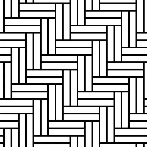 White tile floor Stock Illustration
