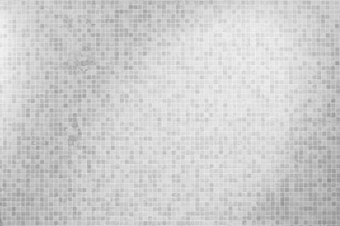 White tile mosaic wall pattern, square pattern background of tile white black Stock Photos