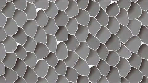 White Tiles 2d illustrated Texture. Seamless animation Of Beige, Gray Stock Footage 220118138