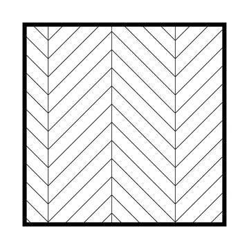 White tiles floor Stock Illustration