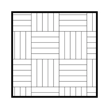 White tiles floor 스톡 일러스트