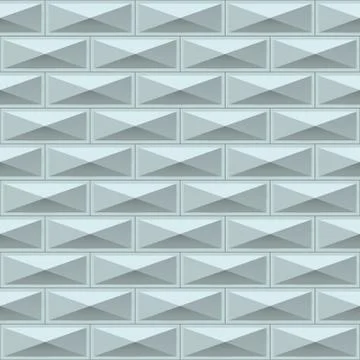 White tiles texture. Seamless pattern Stock Illustration