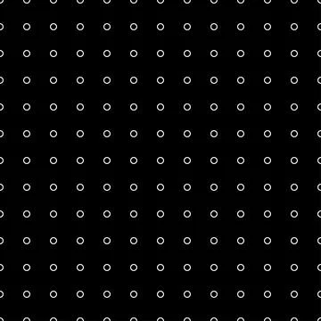 White Tiny Circle on Black Background Stock Illustration