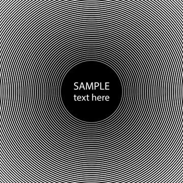 White tiny radial concentric stripes Stock Illustration