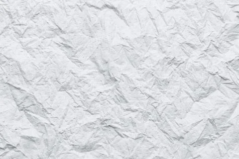 White Tissue surface of wrinkle or Crumpled. 스톡 사진