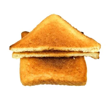 White toast Stock Photos