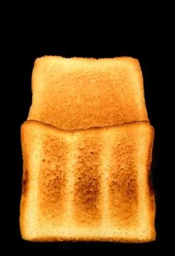 White toast Stock Photos