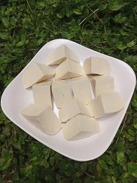 White Tofu Stock Photos