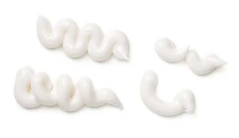 White Toothpaste Isolated On White Background Stock Photos
