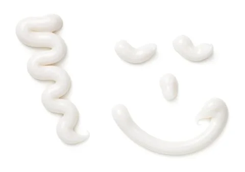 White Toothpaste Isolated On White Background Stock Photos