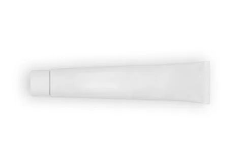 White toothpaste tube Stock Photos