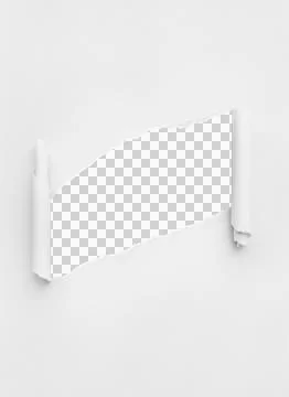 White Torn Paper Background Stock Photos