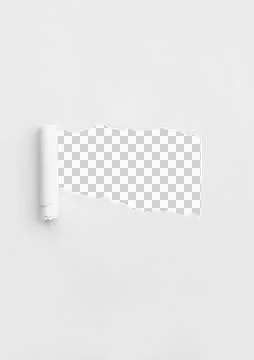 White Torn Paper Background Stock Photos