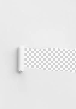 White Torn Paper Background Stock Photos