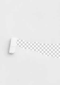 White Torn Paper Background Stock Photos