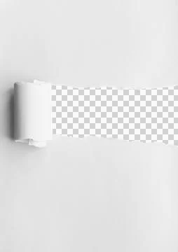 White Torn Paper Background Stock Photos