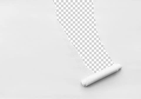 White Torn Paper Background Stock Photos