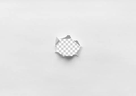 White Torn Paper Background Stock Photos