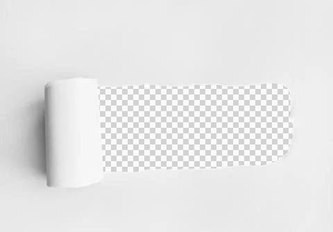 White Torn Paper Background Stock Photos