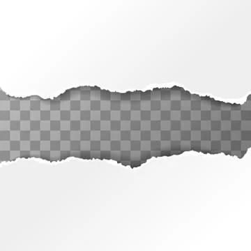 White torn paper pieces Stock Illustration