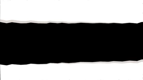 White torn paper stop motion transition animation crack. Stock Footage 317518769