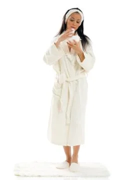 White towel Stock Photos