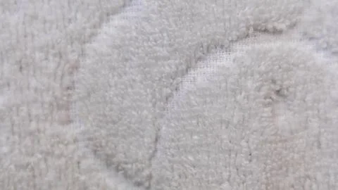 White towel texture as the background Stock Photos