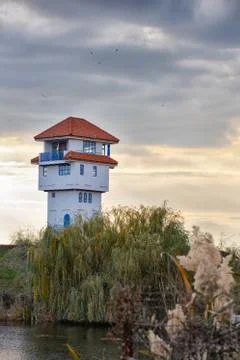 White tower from the delta Stock Photos