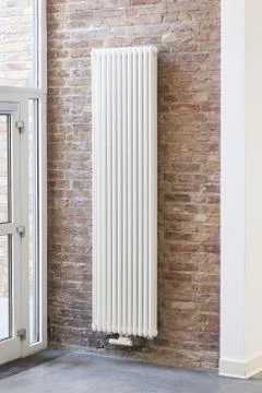 White tower heater Stock Photos