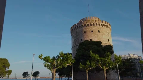 White Tower reveal4 Stock Footage 132705274