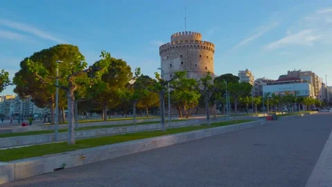 White Tower reveal5 Stock Footage 132705835