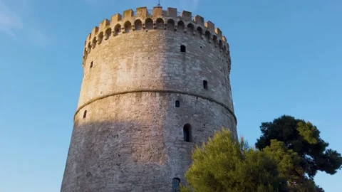 White Tower reveal6 Video stock 132704665