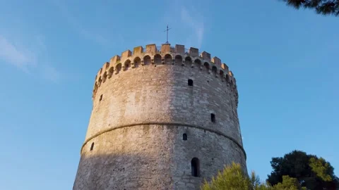 White Tower reveal7 Stock Footage 132704824